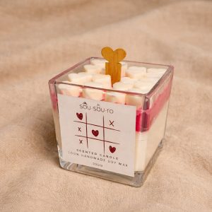 Love Tic Tac Toe | Κερί Σόγιας